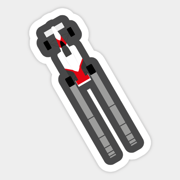 McLaren MP4/4 Sticker by s.elaaboudi@gmail.com